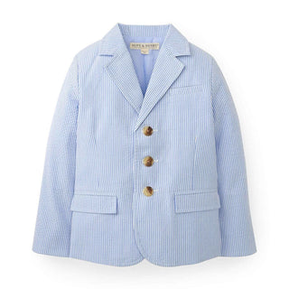Organic Seersucker Suit Jacket - By Baano