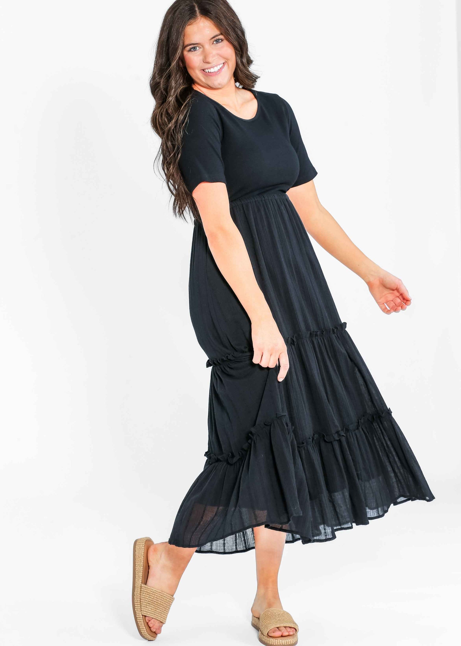 Serena Eyelet Maxi Dress - Glamourous Grace