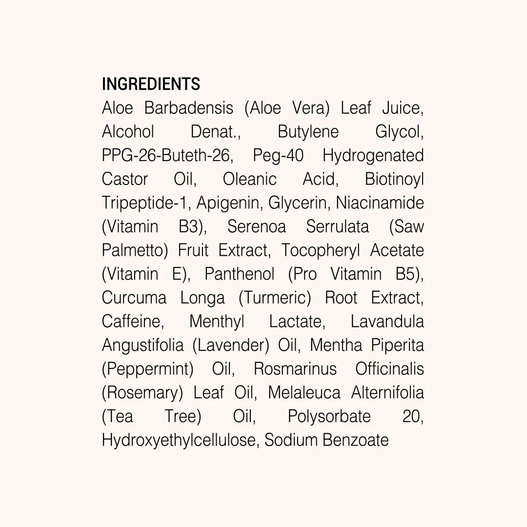 Gorgeous Growth Scalp Serum - By Baano