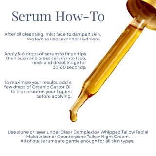 Serenity Calming Facial Serum - By Baano