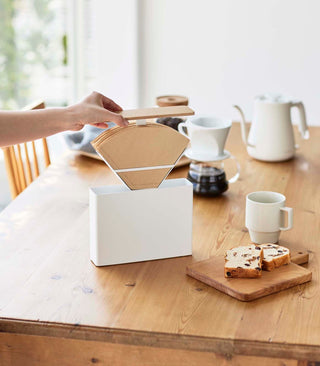 Coffee Filter Case - Size 04 - Steel + Wood - By Baano