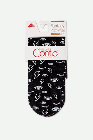 Socks Conte Fantasy - Eyes&Moon - By Baano