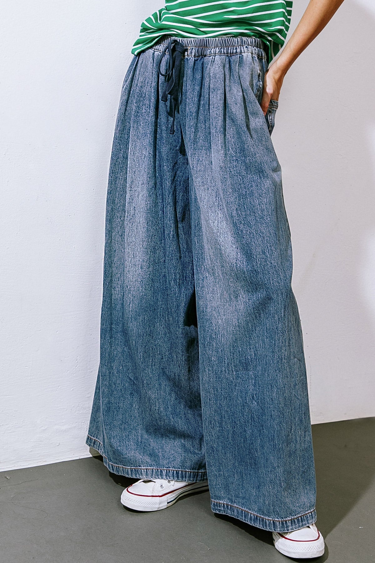 STREETSIDE SONNET DENIM PANTS - By Baano