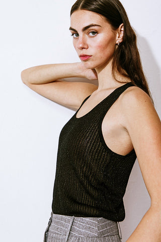 BLISSFUL LOVE WOVEN TANK TOP - By Baano