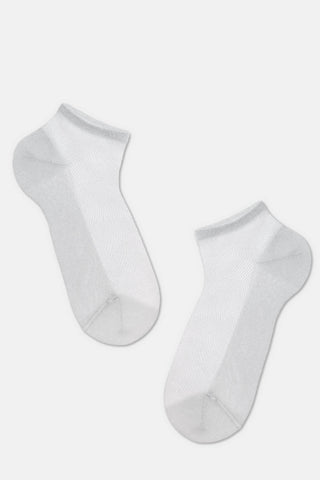 Ankle Socks Conte Active - 277 Viscose With Openwork Weaving - By Baano