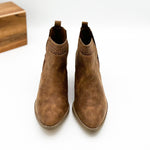 Shaina Bootie in Camel