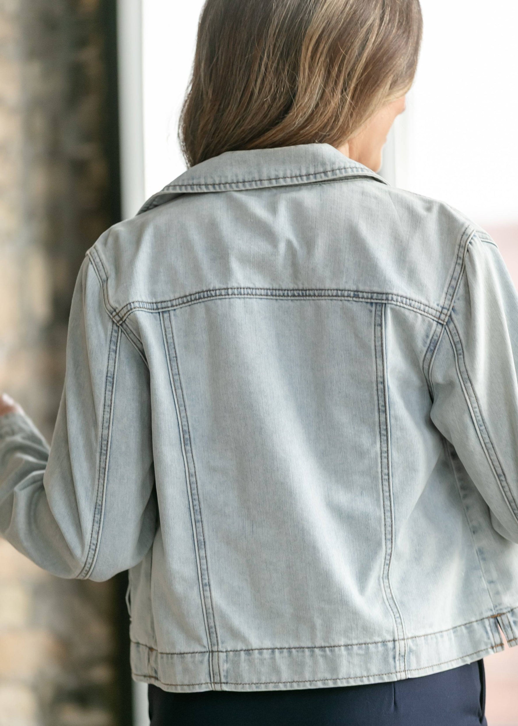 Shea Light Wash Lightweight Denim Jacket