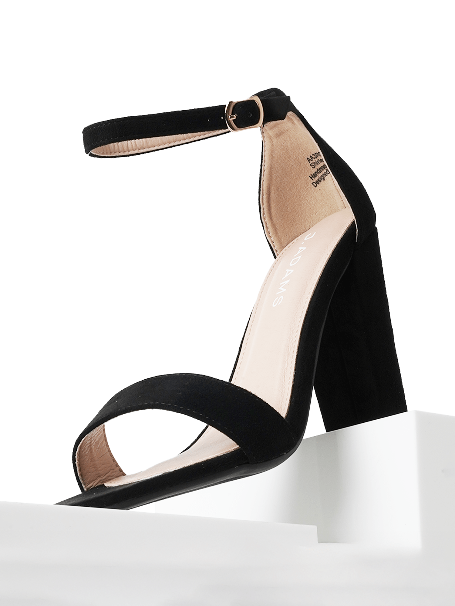 Shirley | Black Suede J.Adams