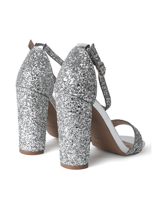 Shirley | Silver Glitter