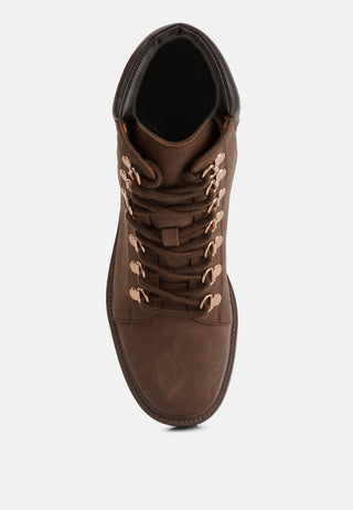 Shirly Knit Collared Ankle Boots