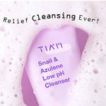TIA'M Snail & Azulene Low pH Cleanser