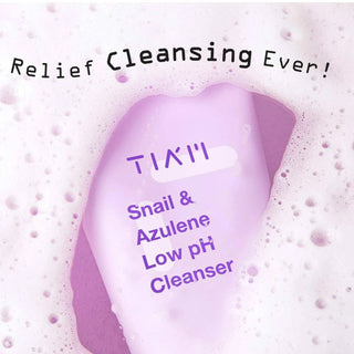 TIA'M Snail & Azulene Low pH Cleanser