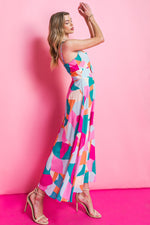 BLUE OCEAN BEACH WOVEN MIDI DRESS - By Baano