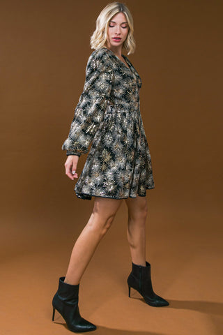 STRAIGHT TO BUSINESS SEQUIN MINI DRESS - By Baano