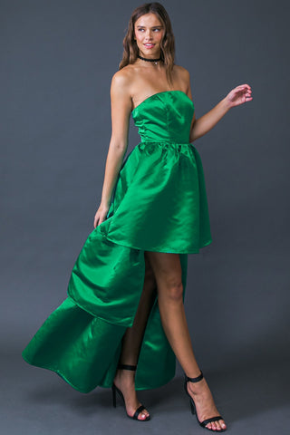 FASHIONABLE FLAIR WOVEN MAXI DRESS - By Baano