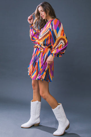 PALOMA PARTY WOVEN MINI DRESS - By Baano