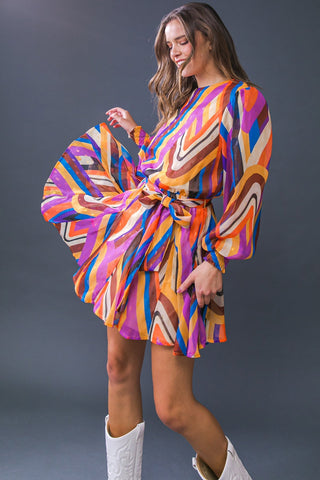 PALOMA PARTY WOVEN MINI DRESS - By Baano