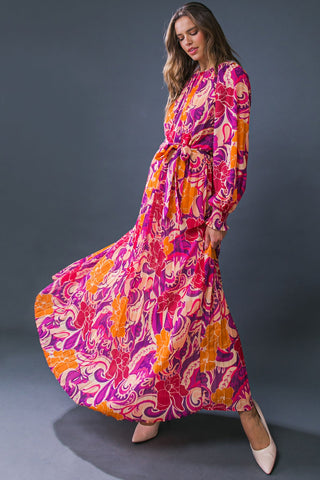 CHANGING LOCATIONS WOVEN MAXI DRESS - By Baano