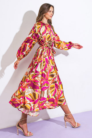 SEARCHING FOR THE ONE WOVEN MIDI DRESS - By Baano