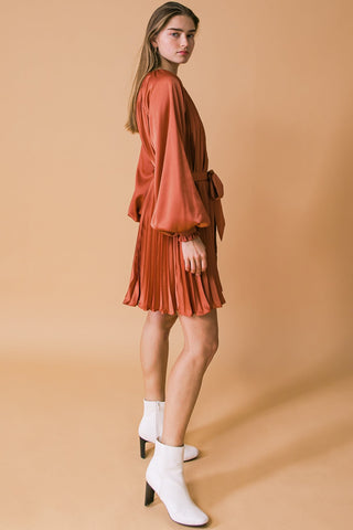 GAME CHANGER WOVEN MINI DRESS - By Baano