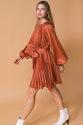 GAME CHANGER WOVEN MINI DRESS - By Baano