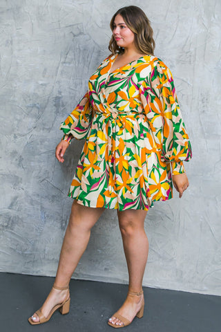 DARING HEART WOVEN MINI DRESS - By Baano