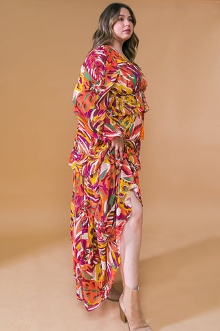 WONDERFUL SOUL WOVEN MAXI DRESS - By Baano