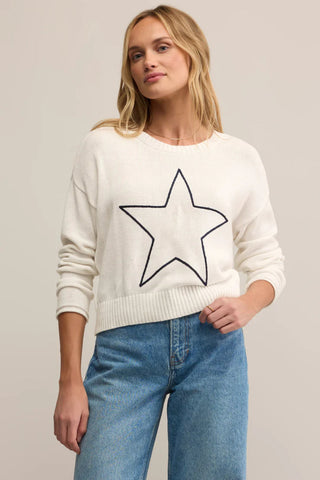 Sienna Lucky Star Sweater - By Baano