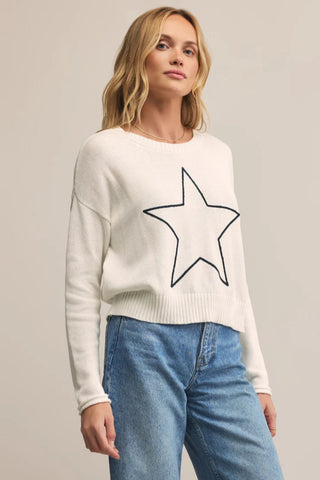 Sienna Lucky Star Sweater - By Baano