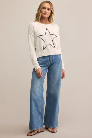Sienna Lucky Star Sweater - By Baano