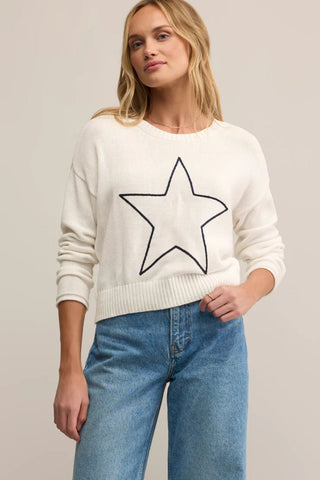 Sienna Lucky Star Sweater - By Baano