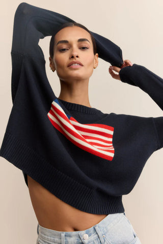 Sienna Patriot Sweater - By Baano