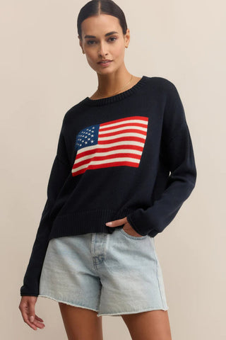 Sienna Patriot Sweater - By Baano