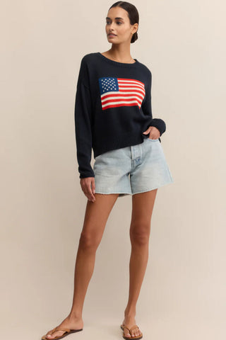 Sienna Patriot Sweater - By Baano