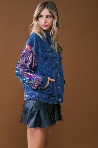 WALKING THE WALK DENIM JACKET - By Baano