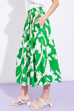 HAPPY TO BE HERE WOVEN SKIRT - By Baano