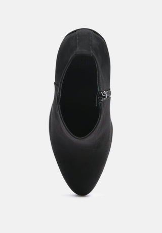 Simone Block Heeled Ankle Boots