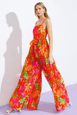 BLOSSOMING WITH JOY WOVEN JUMPSUIT - By Baano
