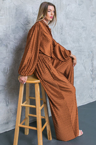 REGAL ROMANCE WOVEN PANTS - By Baano