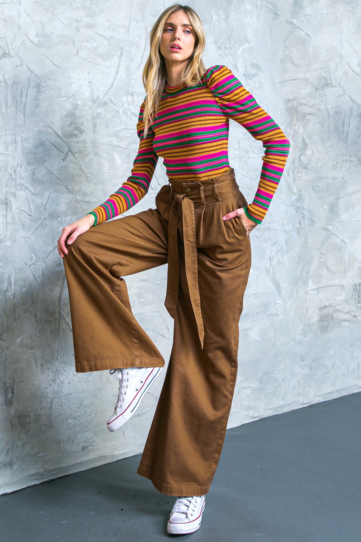 BIG MOMENT TWILL PANTS - By Baano