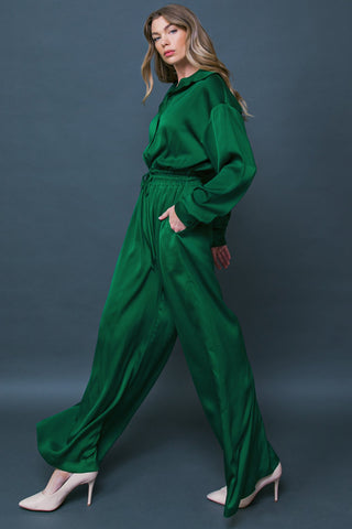 SHE'S IRRESISTIBLE WOVEN JUMPSUIT - By Baano
