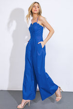 A BEAUTIFUL FEELING WOVEN JUMPSUIT - By Baano