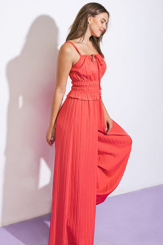 WITHIN MY HEART WOVEN JUMPSUIT - By Baano