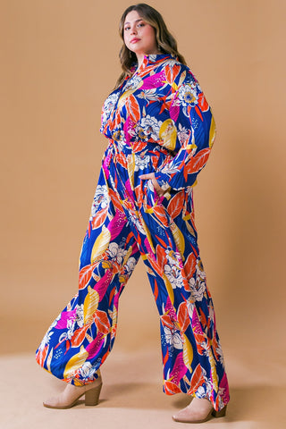 BLOOMING HOPE WOVEN JUMPSUIT - By Baano
