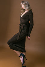 FOREVER IMPRESSED SWEATER MIDI DRESS - By Baano