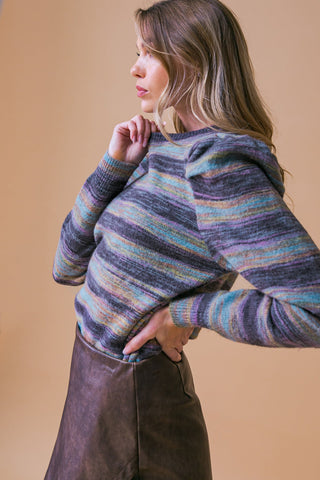 DELUXE DESIRE SWEATER TOP - By Baano