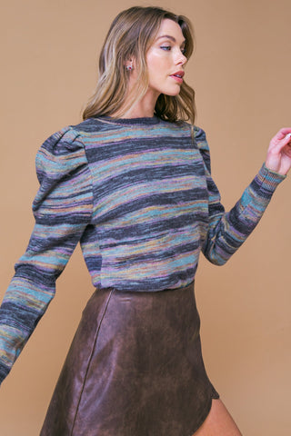 DELUXE DESIRE SWEATER TOP - By Baano