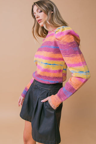 DELUXE DESIRE SWEATER TOP - By Baano