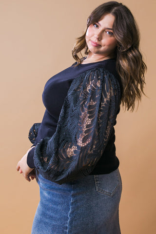 LEISURE LIFE SWEATER TOP - By Baano