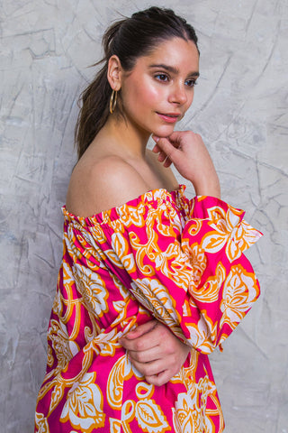 MEANT TO SHINE POPLIN TOP - By Baano